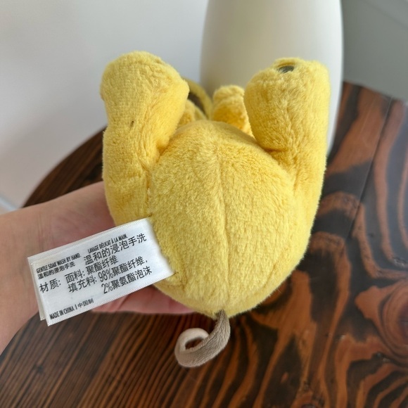 Disney Parks Baby Pluto Yellow Brown and White Soft Cuddle Stuffed Animal Plush - Picture 7 of 9